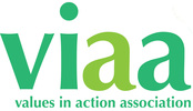 green letters v i a a values in action association