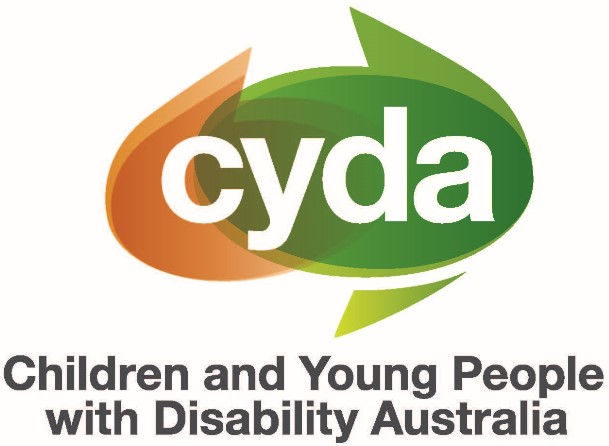 The logo of Children and Young People with Disability Australia (CYDA). Pronounced cider