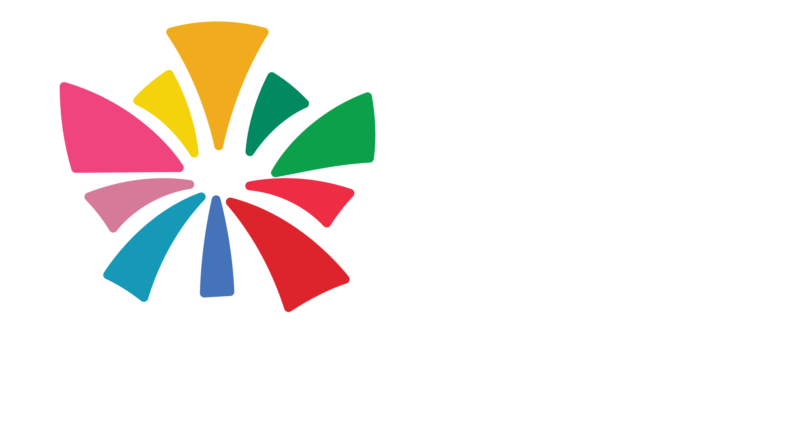 It's a splash of colour with the words Community Resource Unit Inc. Expanding Ideas. Creating change