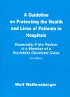 The cover of A guideline on protecting the health and lives of patients in hospitals