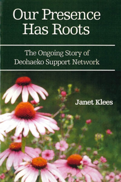 The cover of the book Our presence has roots