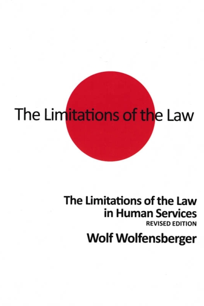 The cover of the book The limitations of the law in human services
