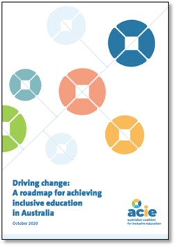 Cover of Driving change: A roadmap for achieving inclusive education in Australia