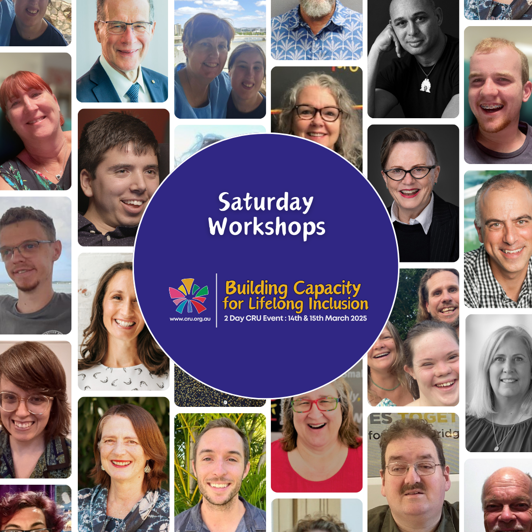 Collage of all presenters who are attending the Building Capacity for Lifelong Inclusion Event