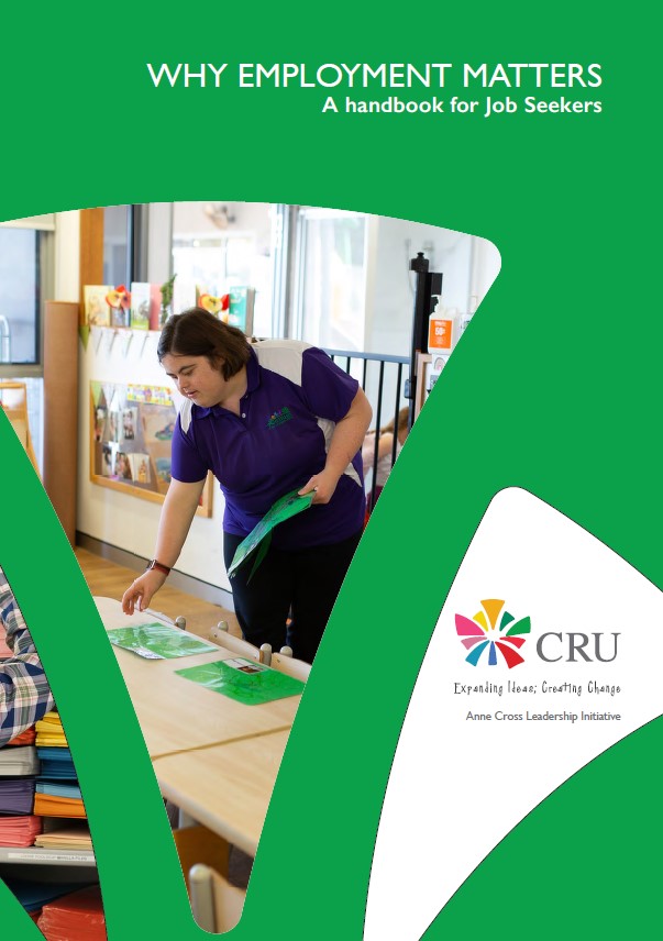 Cover page of the Why It Matters Booklet featuring a woman working at a childcare center setting out place mats in preparation for lunch.