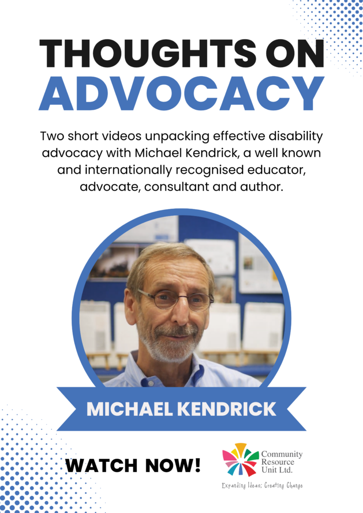 Flyer with Image of Michael Kendrick